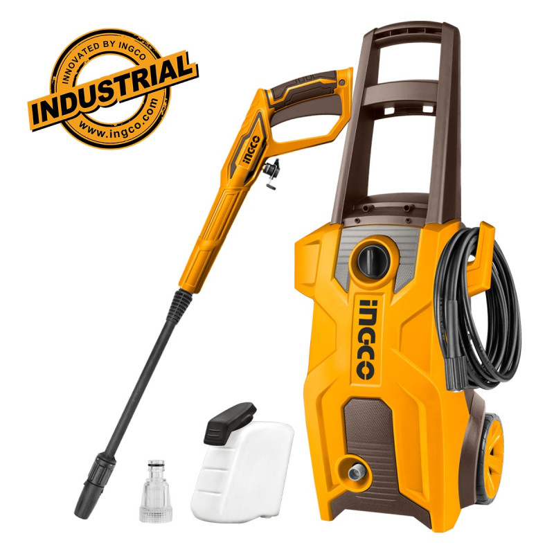 INGCO Πλυστικό Μηχάνημα Υψηλής Πίεσης 2000W 160bar (HPWR20018)