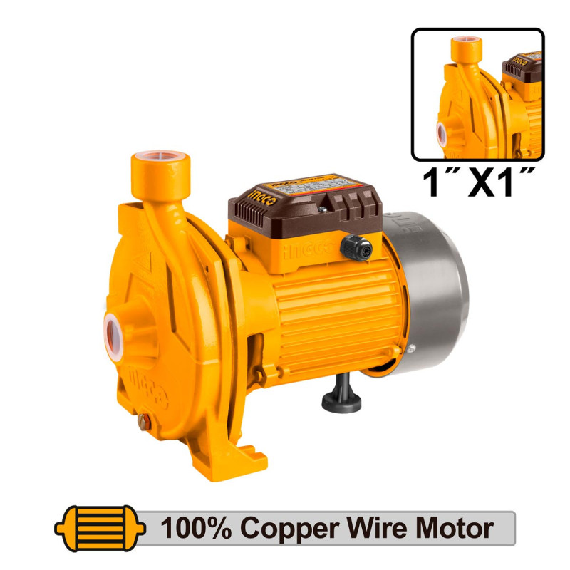 INGCO Φυγοκεντρική Αντλία Νερού 750W (CPM7508)