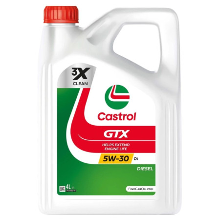 CASTROL GTX 5W-30 - ΛΙΠΑΝΤΙΚΟ ΚΙΝΗΤΗΡΩΝ - 4L