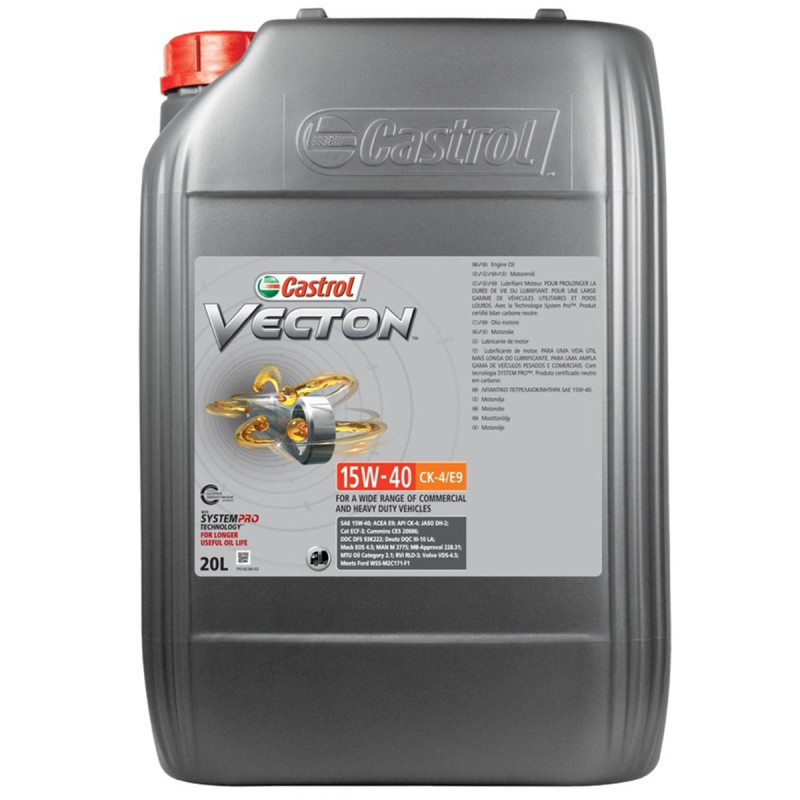 CASTROL VECTON 15W-40 CK-4/E9 - ΛΙΠΑΝΤΙΚΟ ΚΙΝΗΤΗΡΩΝ - 20L