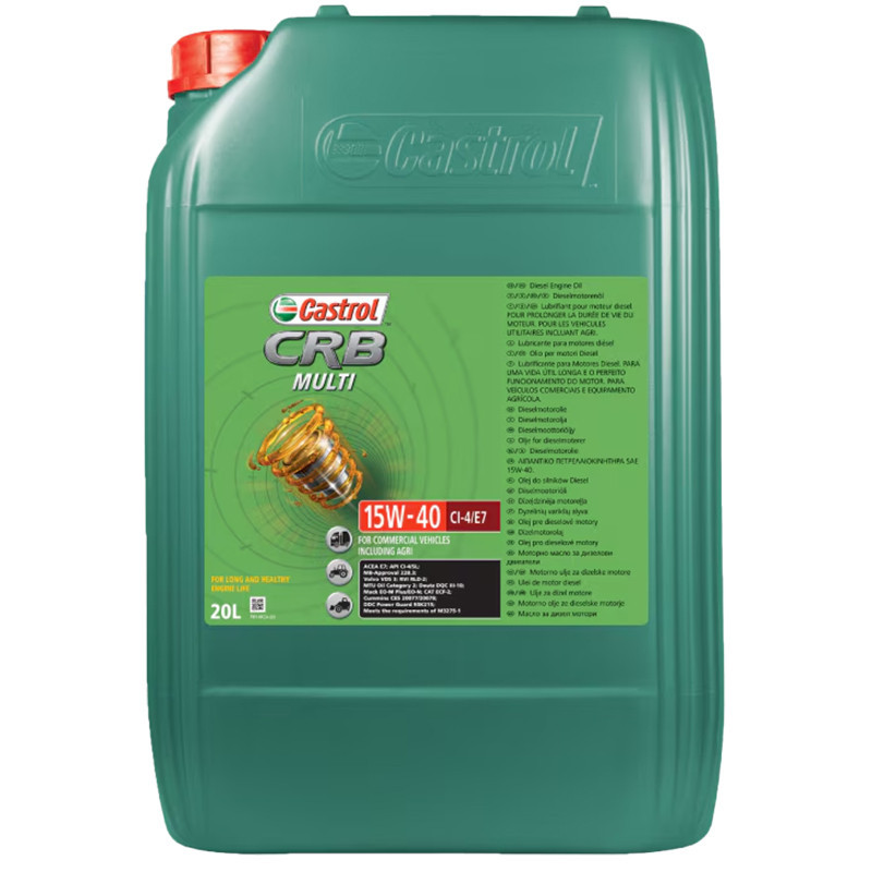 CASTROL CRB MULTI 15W-40 CL-4/E7 - ΛΙΠΑΝΤΙΚΟ ΚΙΝΗΤΗΡΩΝ - 20L