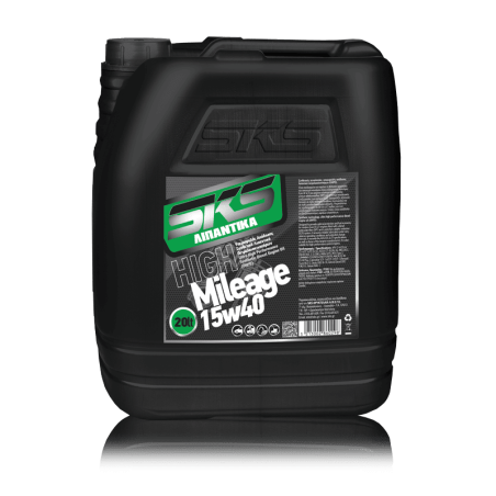SKS HIGH MILEAGE 15W-40 API CI-4/CF/SJ - ΛΙΠΑΝΤΙΚΟ ΚΙΝΗΤΗΡΩΝ - 20L