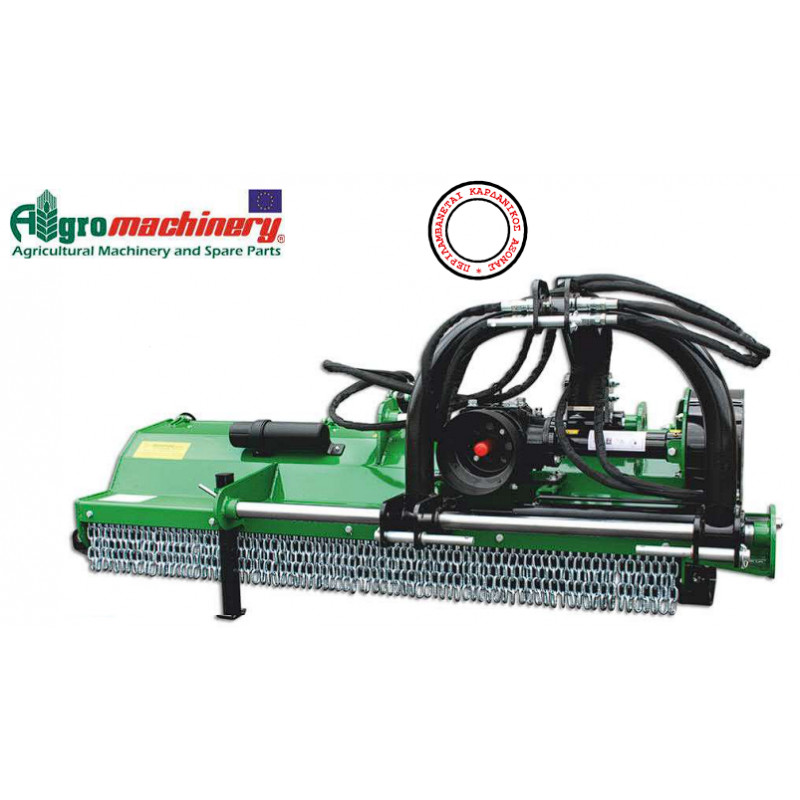 AGROMACHINERY H4/240 ΚΑΤΑΣΤΡΟΦΕΑΣ ΒΑΡΕΟΥ ΤΥΠΟΥ - 20 ΣΦΥΡΙΑ - 2.40Μ - ΥΔΡΑΥΛΙΚΗ ΠΛΕΥΡΙΚΗ ΜΕΤΑΤΟΠΙΣΗ - ΑΝΟΙΓΟΜΕΝΟΣ ΠΙΣΩ ΘΟΛΟΣ