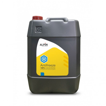 ALPIN ANTIFREEZE 100% CONCETRATED - ΣΥΜΠΥΚΝΩΜΕΝΟ ΨΥΚΤΙΚΟ ΥΓΡΟ ΚΙΝΗΤΗΡΩΝ - 18L