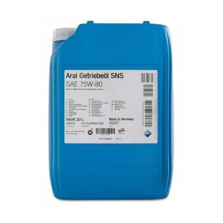 ARAL GETRIEBEOL SNS 75W-80 - ΛΙΠΑΝΤΙΚΟ ΣΥΣΤΗΜΑΤΩΝ ΜΕΤΑΔΟΣΗΣ - 20L