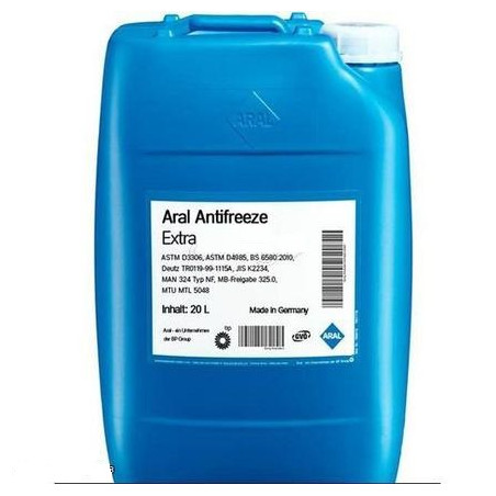 ARAL ANTIFREEZE EXTRA - ΣΥΜΠΥΚΝΩΜΕΝΟ ΨΥΚΤΙΚΟ ΥΓΡΟ ΚΙΝΗΤΗΡΩΝ - 20L