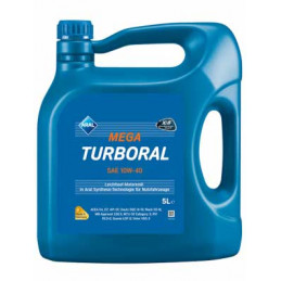 ARAL MEGA TURBORAL SAE 10W-40 - ΣΥΝΘΕΤΙΚΟ ΛΙΠΑΝΤΙΚΟ ΚΙΝΗΤΗΡΩΝ - 5L