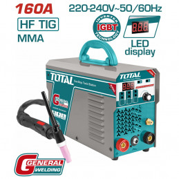 TOTAL ΗΛΕΚΤΡΟΣΥΓΚΟΛΛΗΣΗ INVERTER MMA/TIG 160A ΜΕ ΑΕΡΙΟ (TIG1601)