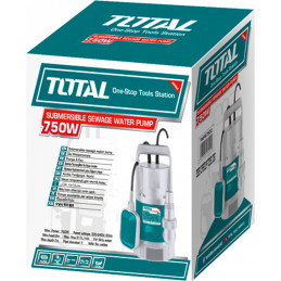 TOTAL ΥΠΟΒΡΥΧΙΑ ΑΝΤΛΙΑ ΑΚΑΘΑΡΤΩΝ ΥΔΑΤΩΝ 750W (TWP87502)