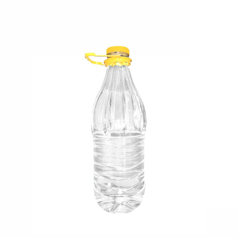 ΦΙΑΛΗ ΠΛΑΣΤΙΚΗ PET ΔΙΑΦΑΝΗ 3000ml / 3LT - ΜΕ ΚΑΠΑΚΙ ΚΑΙ ΧΕΡΟΥΛΙ ΚΙΤΡΙΝΟ