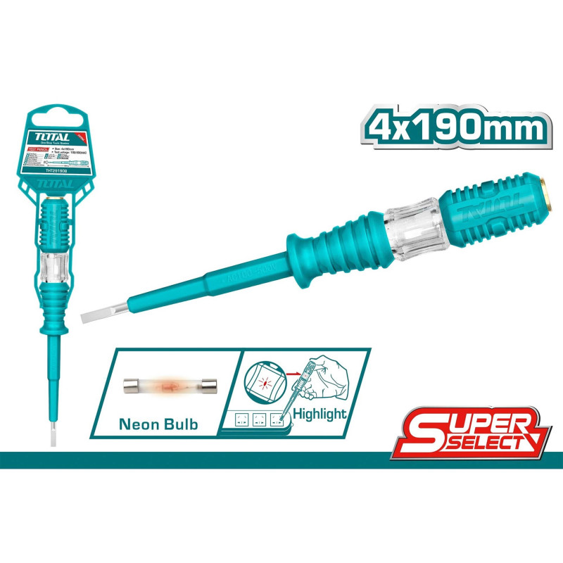 TOTAL ΔΟΚΙΜΑΣΤΙΚΟ ΚΑΤΣΑΒΙΔΙ 4X190mm (THT291908)