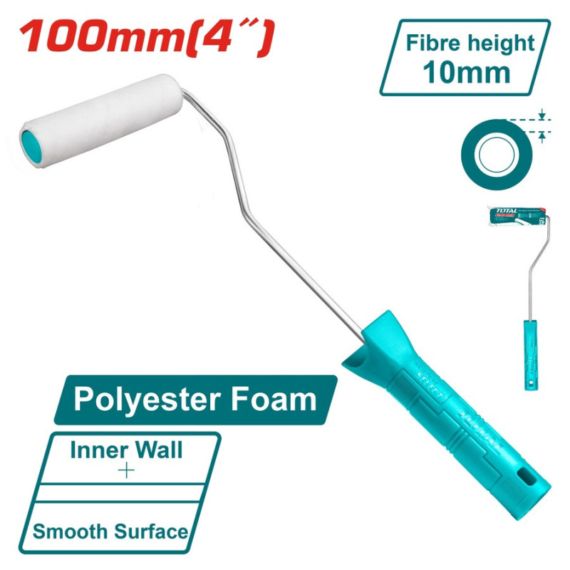 TOTAL ΡΟΛΑΚΙ ΒΑΦΗΣ 100mm (THT8542)