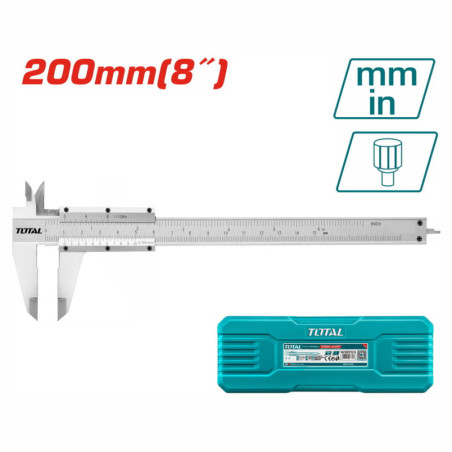 TOTAL ΠΑΧΥΜΕΤΡΟ ΙΝΟΧ 200mm (TMT312001)