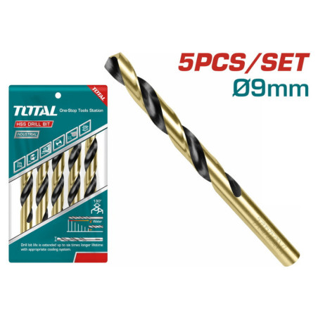 TOTAL ΤΡΥΠΑΝΙ HSS DIN 338 9mm (TAC100903)