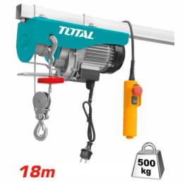 TOTAL ΗΛΕΚΤΡΙΚΟ ΠΑΛΑΓΚΟ 250 / 500Kg - 18m (TLH1952)