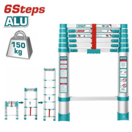 TOTAL ΣΚΑΛΑ ΑΛΟΥΜ. ΠΤΥΣΣΟΜΕΝΗ 6 ΣΚΑΛΟΠΑΤΙΑ (THLAD08061)