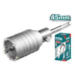 TOTAL ΔΙΑΜΑΝΤΟΚΟΡΩΝΑ ΜΠΕΤΟΥ SDS - PLUS 45mm (TAC430451)