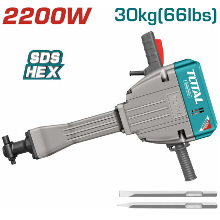 TOTAL ΣΚΑΠΤΙΚΟ - ΚΑΤΕΔΑΦ. SDS-HEX 2.200W (TH220502)
