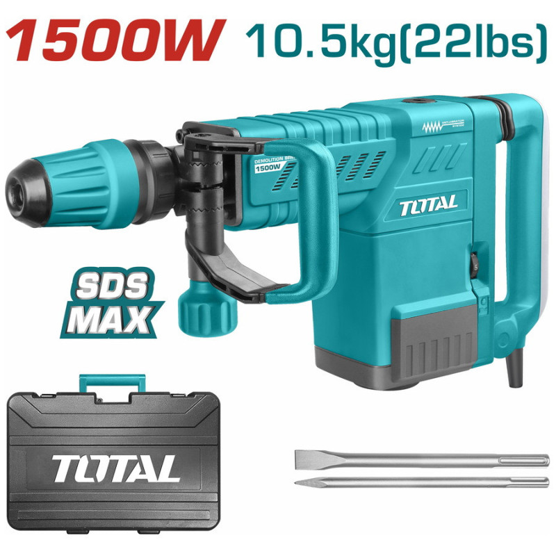TOTAL ΣΚΑΠΤΙΚΟ - ΚΑΤΕΔΑΦ. SDS-ΜΑΧ 1.500W (TH215002)
