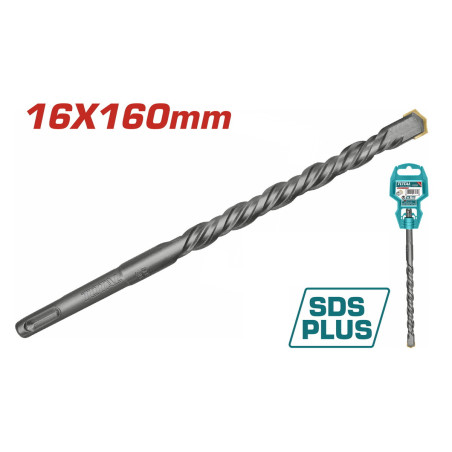 TOTAL ΔΙΑΜΑΝΤΟΤΡΥΠΑΝΟ SDS-PLUS 16 X 160mm (TAC311601)