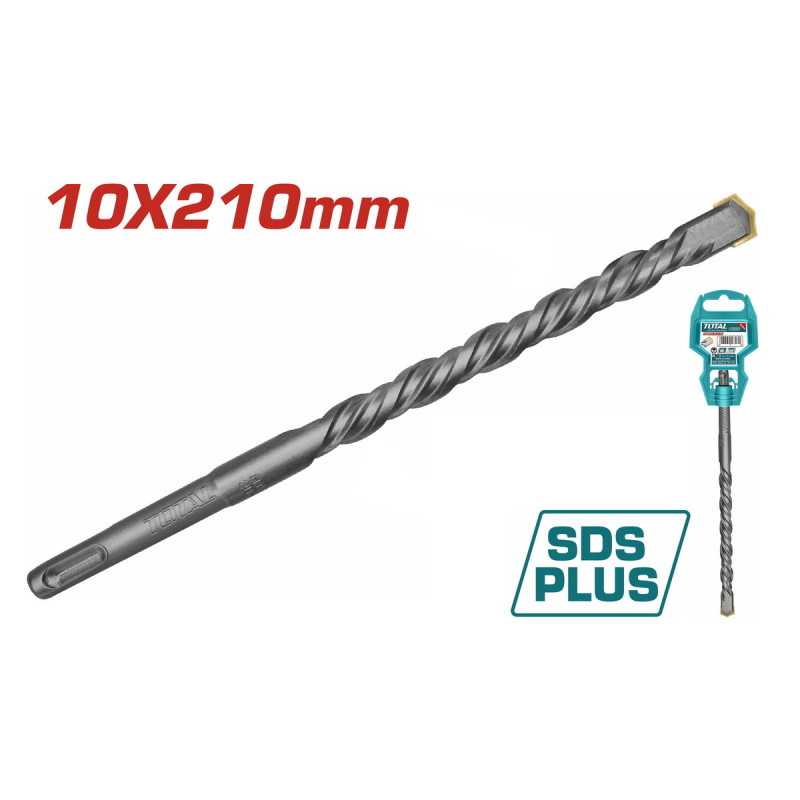 TOTAL ΔΙΑΜΑΝΤΟΤΡΥΠΑΝΟ SDS-PLUS 10 X 210mm (TAC311003)