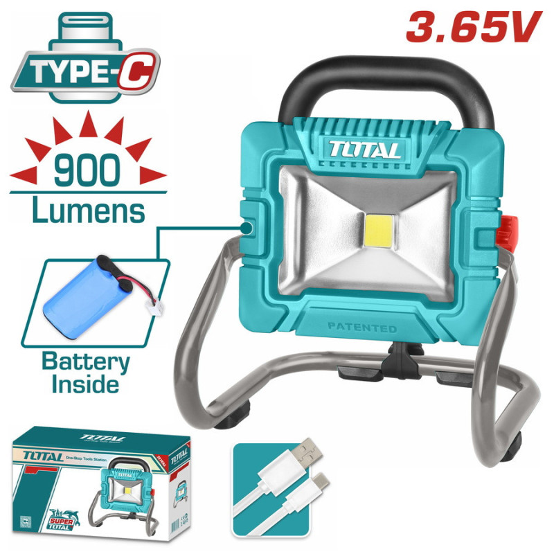 TOTAL ΕΠΑΓΓ. ΠΡΟΒΟΛΕΑΣ LED ΜΠΑΤ. Li-ion 3.6V Type C (TRLF4415)