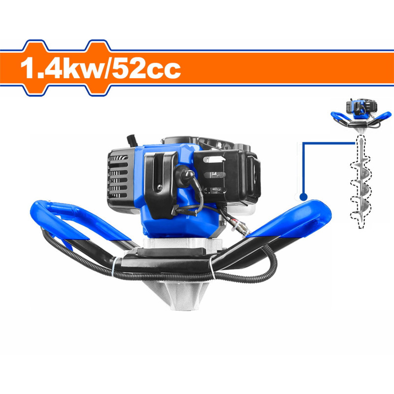 WADFOW ΤΡΙΒΕΛΑ - ΓΕΩΤΡΥΠΑΝΟ 52cc / 2HP + ΤΡΥΠΑΝΙ 150mm 1 ΧΕΙΡΙΣΤΗ (WDZ1A52-1)