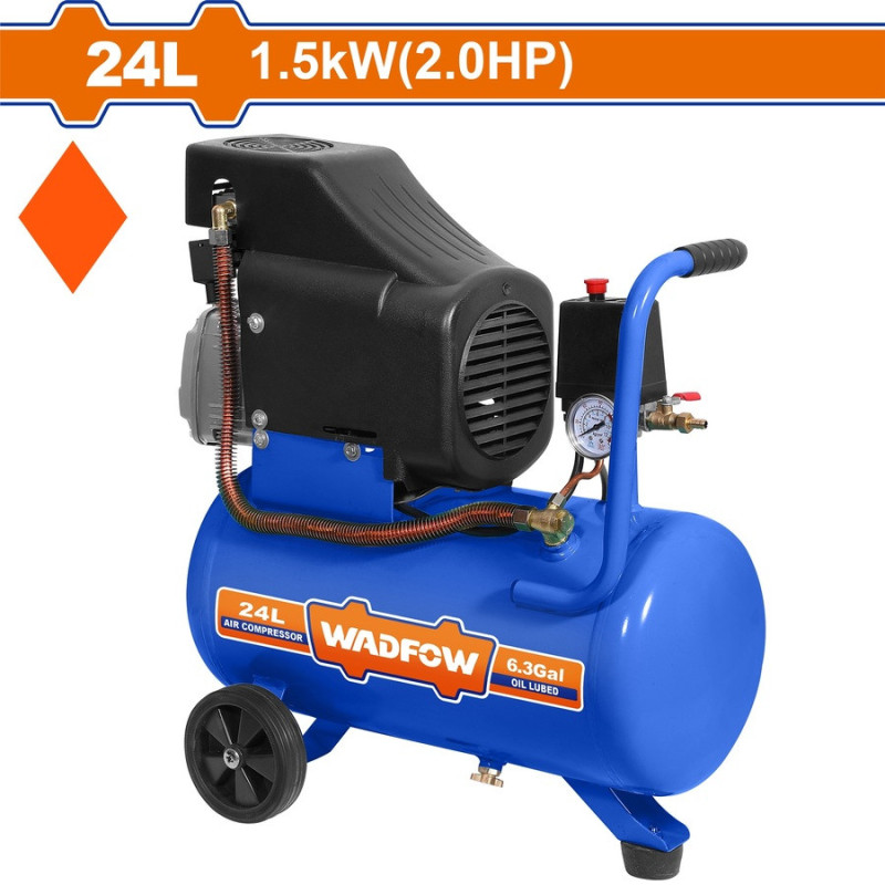 WADFOW ΑΕΡΟΣΥΜΠΙΕΣΤΗΣ ΛΑΔΙΟΥ 1.5kW / 2HP / 24Lit (WAP3A24)