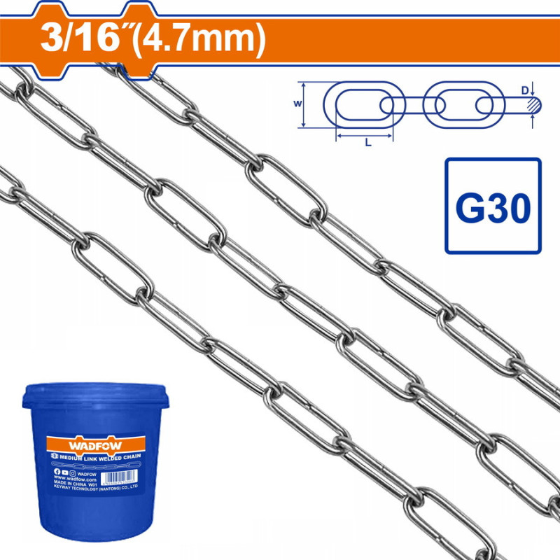 WADFOW ΑΛΥΣΙΔΑ ΓΑΛΒ. 4.7mm / 25Kg / 50m (WTLT1B05)