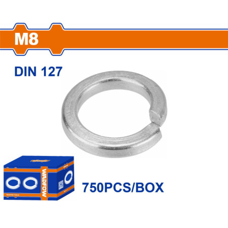 WADFOW ΓΚΡΟΒΕΡ ΓΑΛΒ. DIN127 8mm 750TEM (WVWA513)