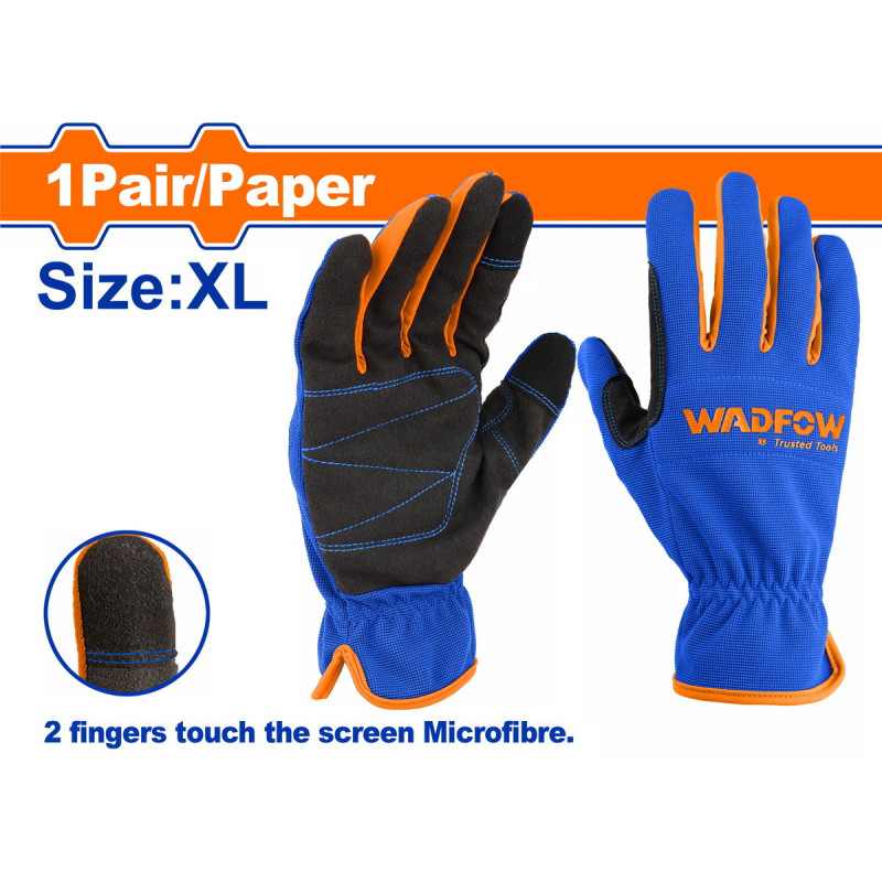 WADFOW ΓΑΝΤΙΑ ΜΗΧΑΝΙΚΟΥ MICROFIBRE XL (WMG1E02)