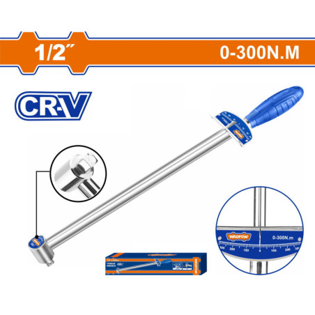 WADFOW ΔΥΝΑΜΟΚΛΕΙΔΟ 1/2" / 0-300Nm (WSA8101)