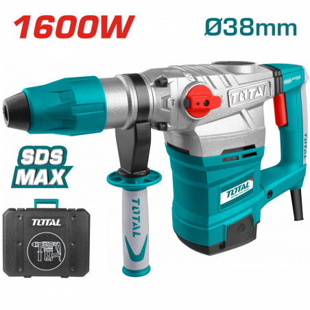 TOTAL ΠΙΣΤΟΛΕΤΟ ΠΕΡΙΣΤΡΟΦΙΚΟ - ΣΚΑΠΤΙΚΟ SDS-MAX 1.600W (TH116386)