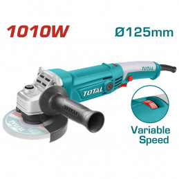 TOTAL ΓΩΝΙΑΚΟΣ ΤΡΟΧΟΣ 1.010W - 125mm ΗΛΕΚΤΡΟΝΙΚΟΣ (TG1121256-3)