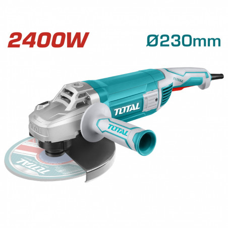 TOTAL ΓΩΝΙΑΚΟΣ ΤΡΟΧΟΣ 2.400W - 230mm (TG1252306)