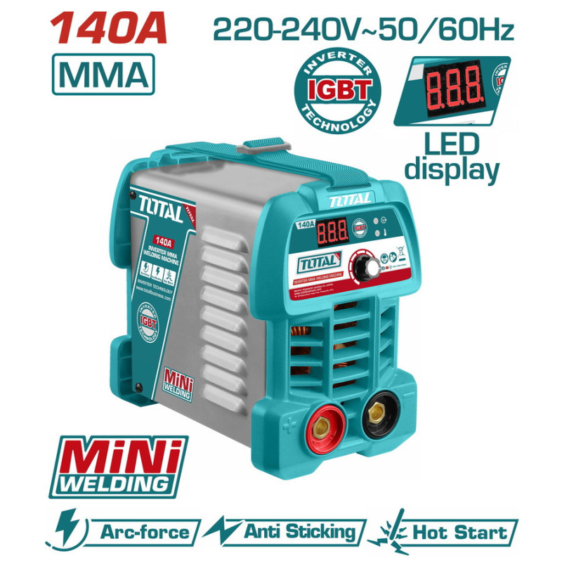 TOTAL ΗΛΕΚΤΡΟΚΟΛΛΗΣΗ INVERTER 230V / 140A (TW214049E)