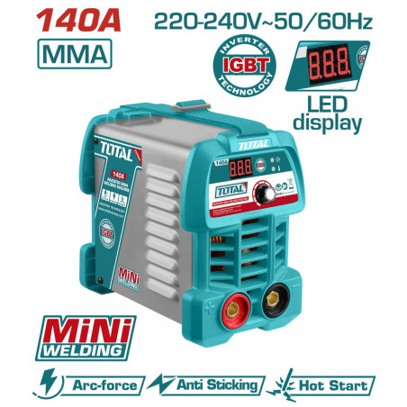 TOTAL ΗΛΕΚΤΡΟΚΟΛΛΗΣΗ INVERTER 230V / 140A (TW214049E)