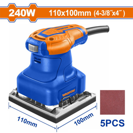WADFOW ΠΑΛΜΙΚΟ ΤΡΙΒΕΙΟ ΧΟΥΦΤΑΣ 240W (WFA1503)