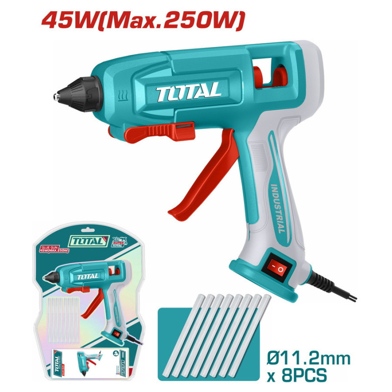 TOTAL ΕΠΑΓΓ. ΗΛΕΚΤΡΙΚΟ ΠΙΣΤΟΛΙ ΚΟΛΛΑΣ 250W (TT401116)
