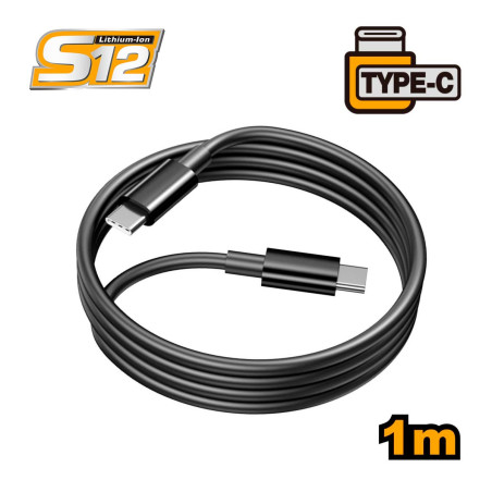 INGCO Καλώδιο Φόρτισης USB Type-C σε Type-C 1m (IUCC02)